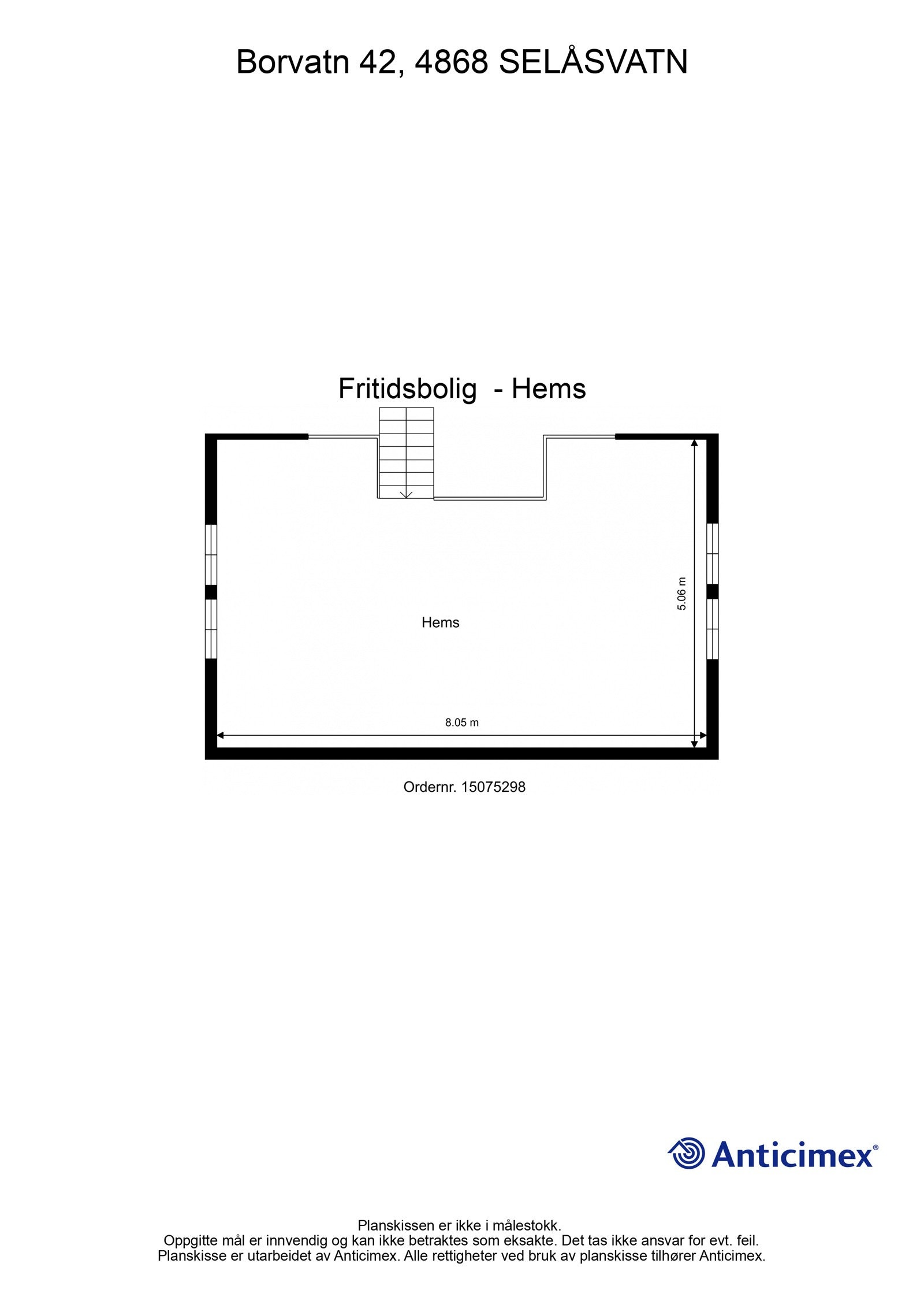 Plantegning - Hems Galleribilde