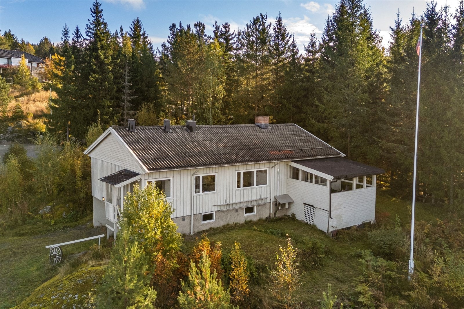 Velkommen til Fauskerudvegen 19! Fotograf: Reidar Valberg. Galleribilde