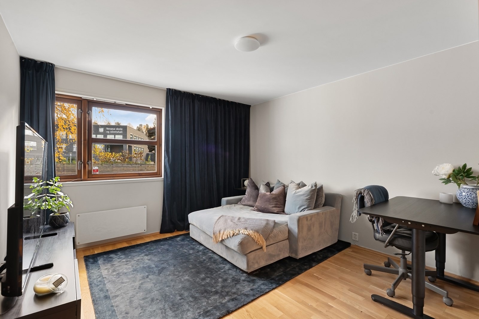 Sov 3 brukes i dag som tv stue. Alle soverommene er av god størrelse Galleribilde