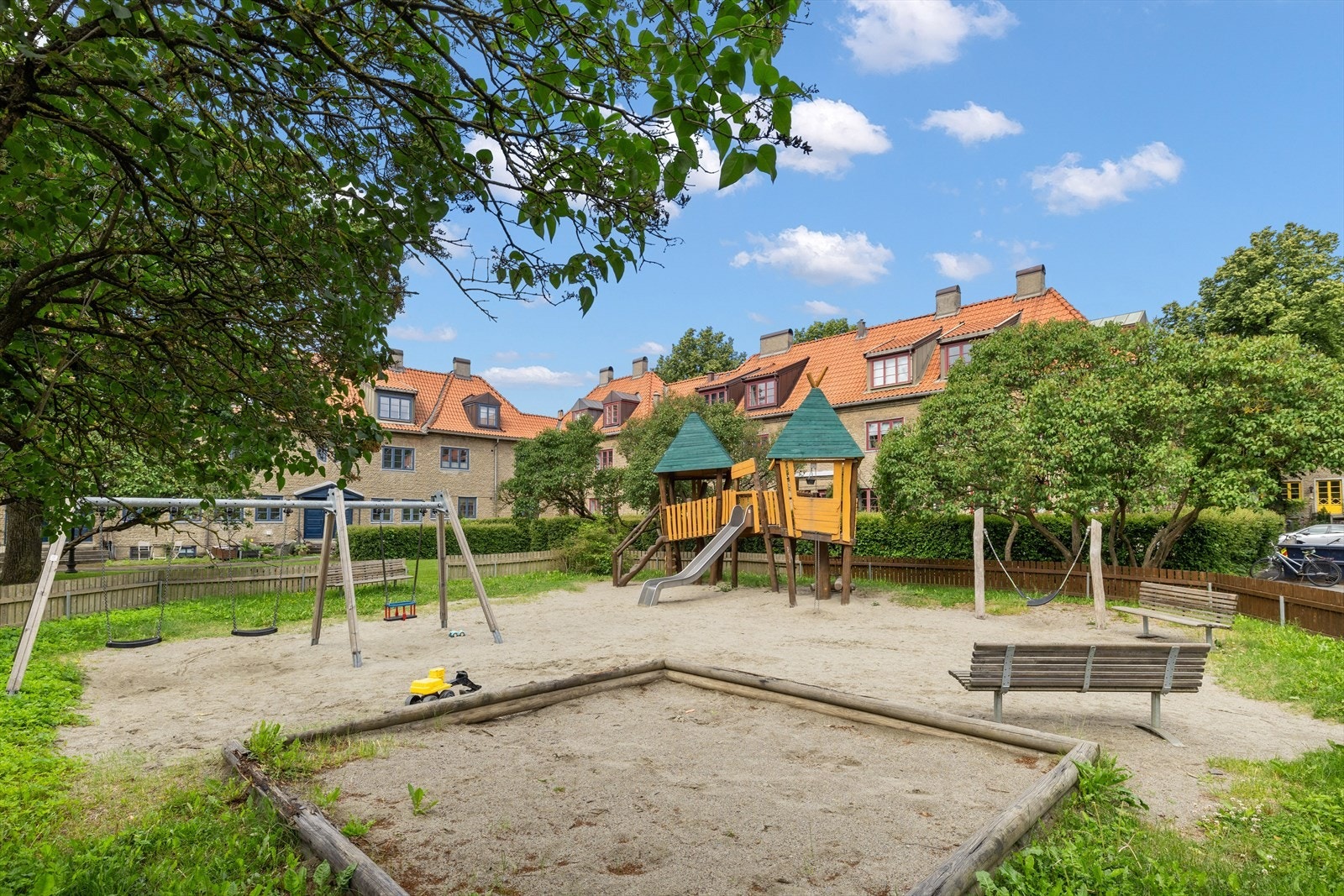 Hagebyen fremstår i dag som en frodig og landlig idyll sentralt i byen. Galleribilde