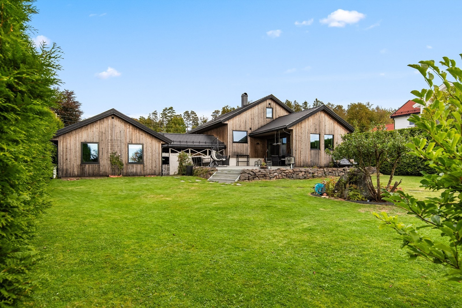 Flott utrykk på boligen Galleribilde