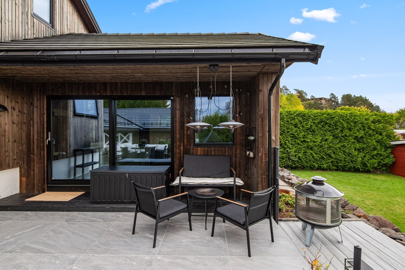 Fantastisk uteplass Galleribilde