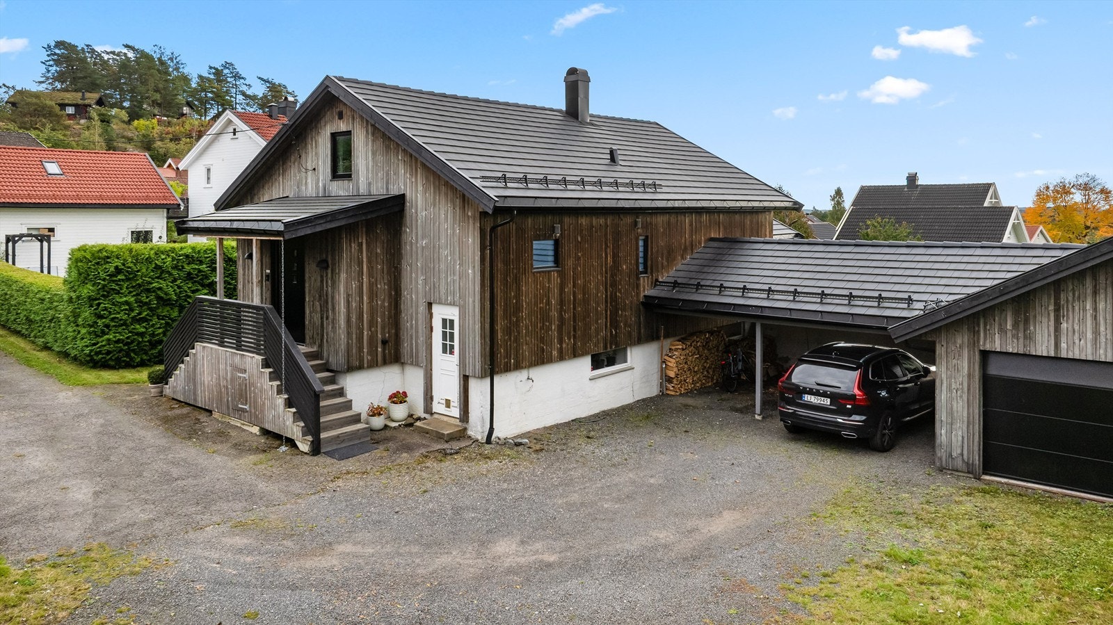 Flott familiebolig med garasje Galleribilde