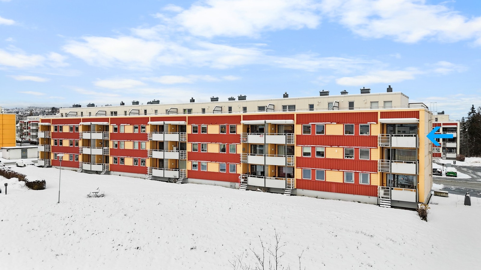 Fasadebilde. Galleribilde