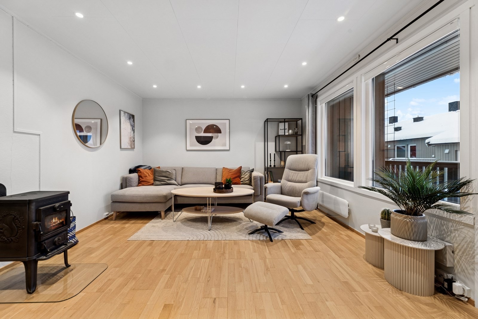 En vedovn gir god varme og lun stemning på kalde dager. Galleribilde