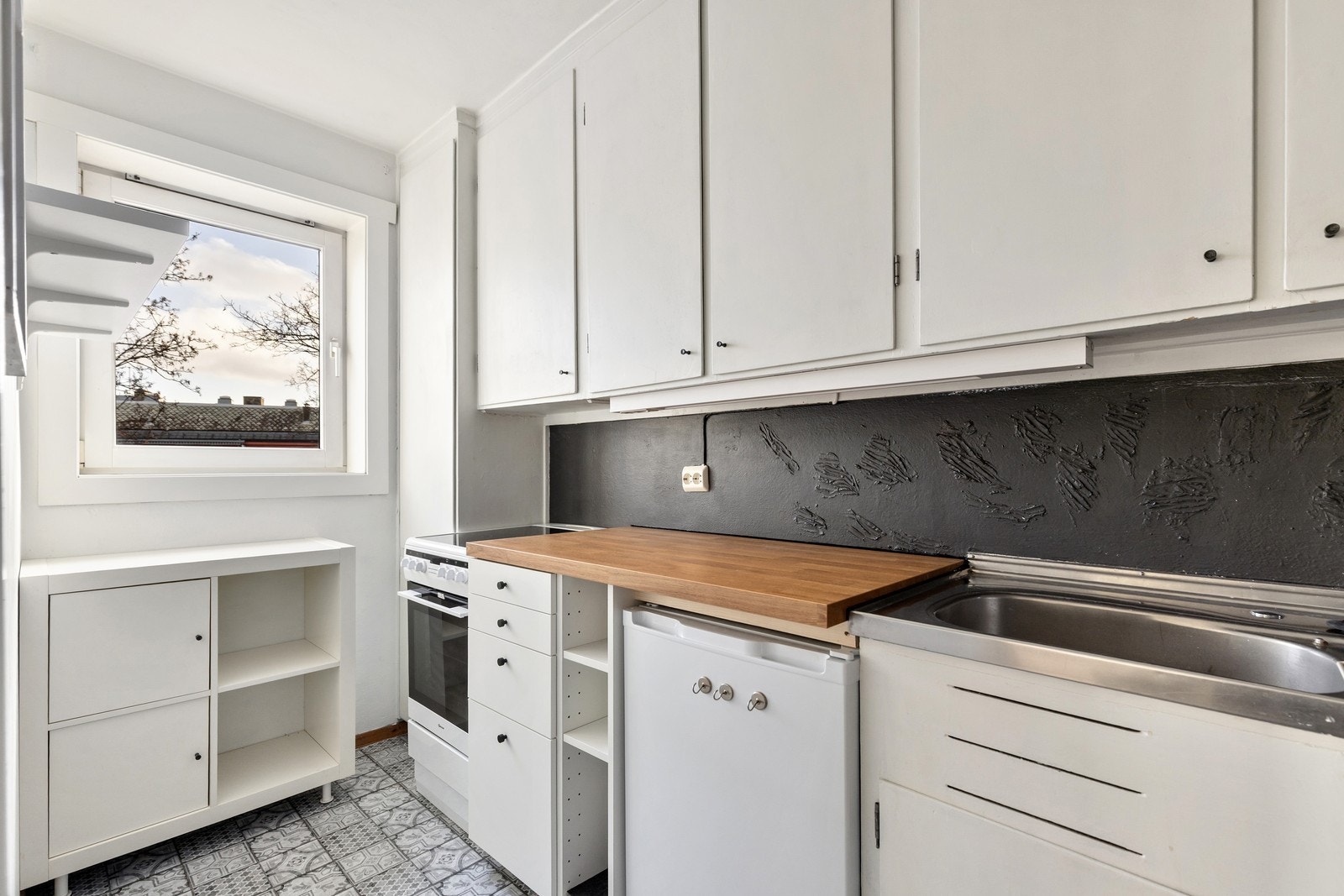 Kjøkkenet av endre standard. Galleribilde