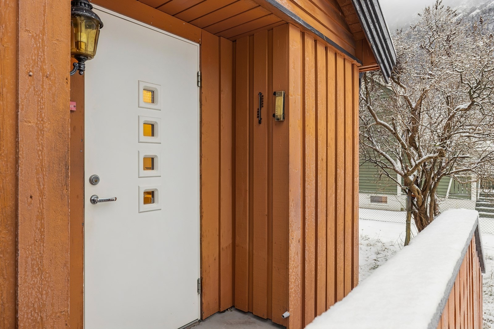 Hyggelig inngangsparti. Galleribilde