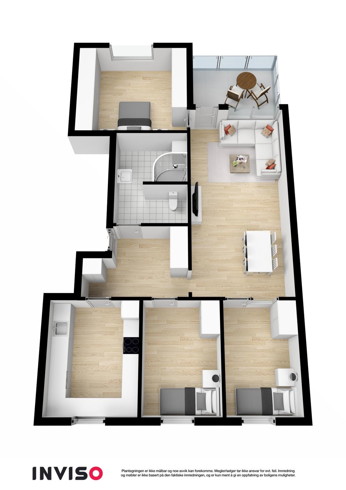 Planskisse. Galleribilde