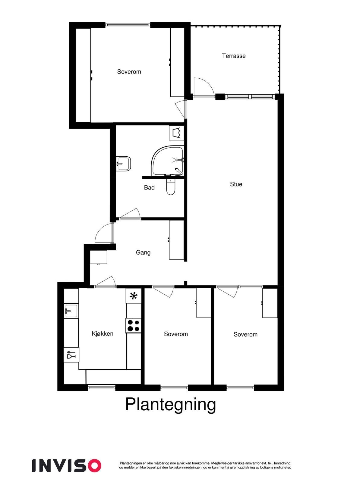 Planskisse. Galleribilde