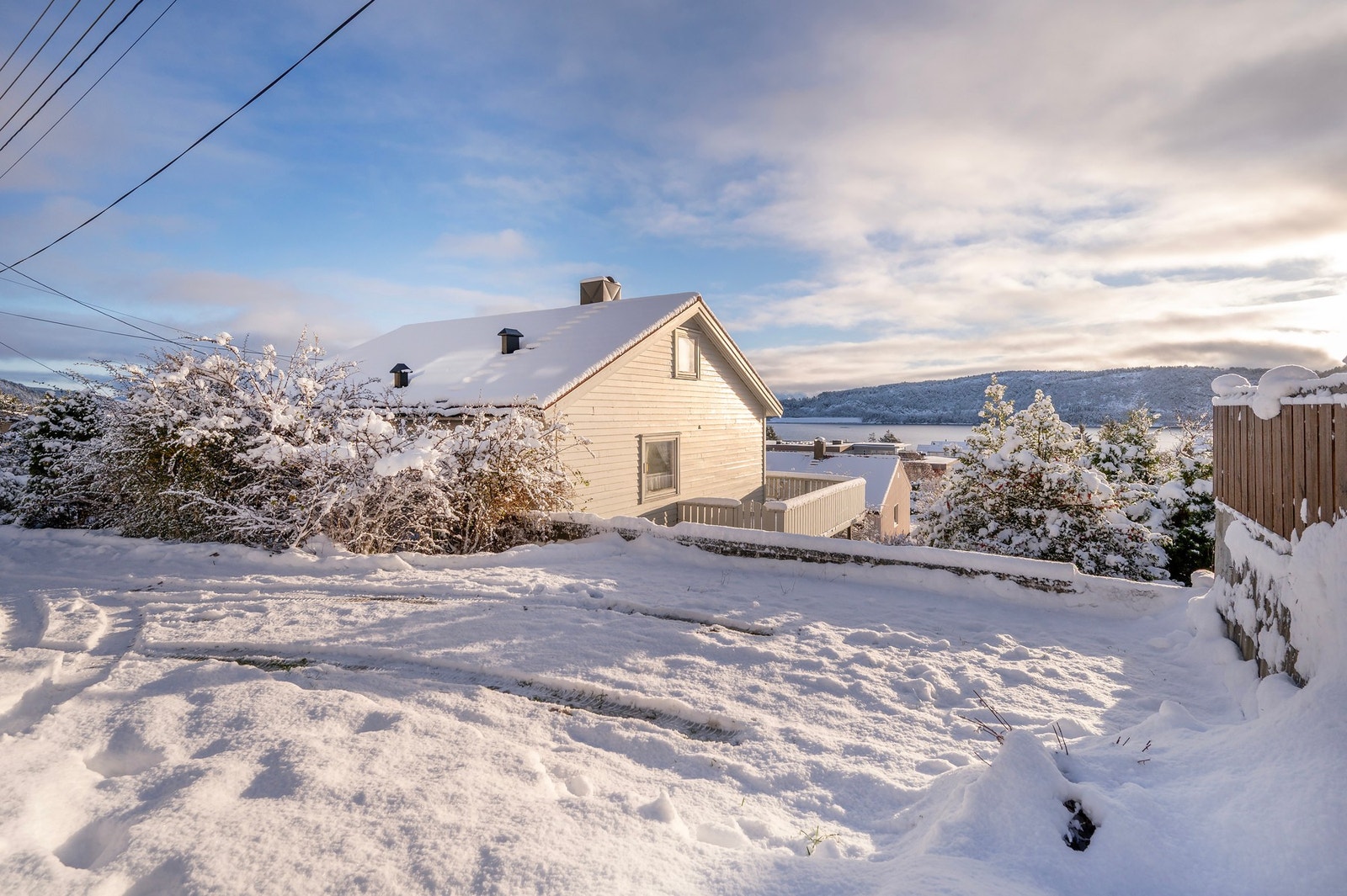 Fasade nord / vest Galleribilde