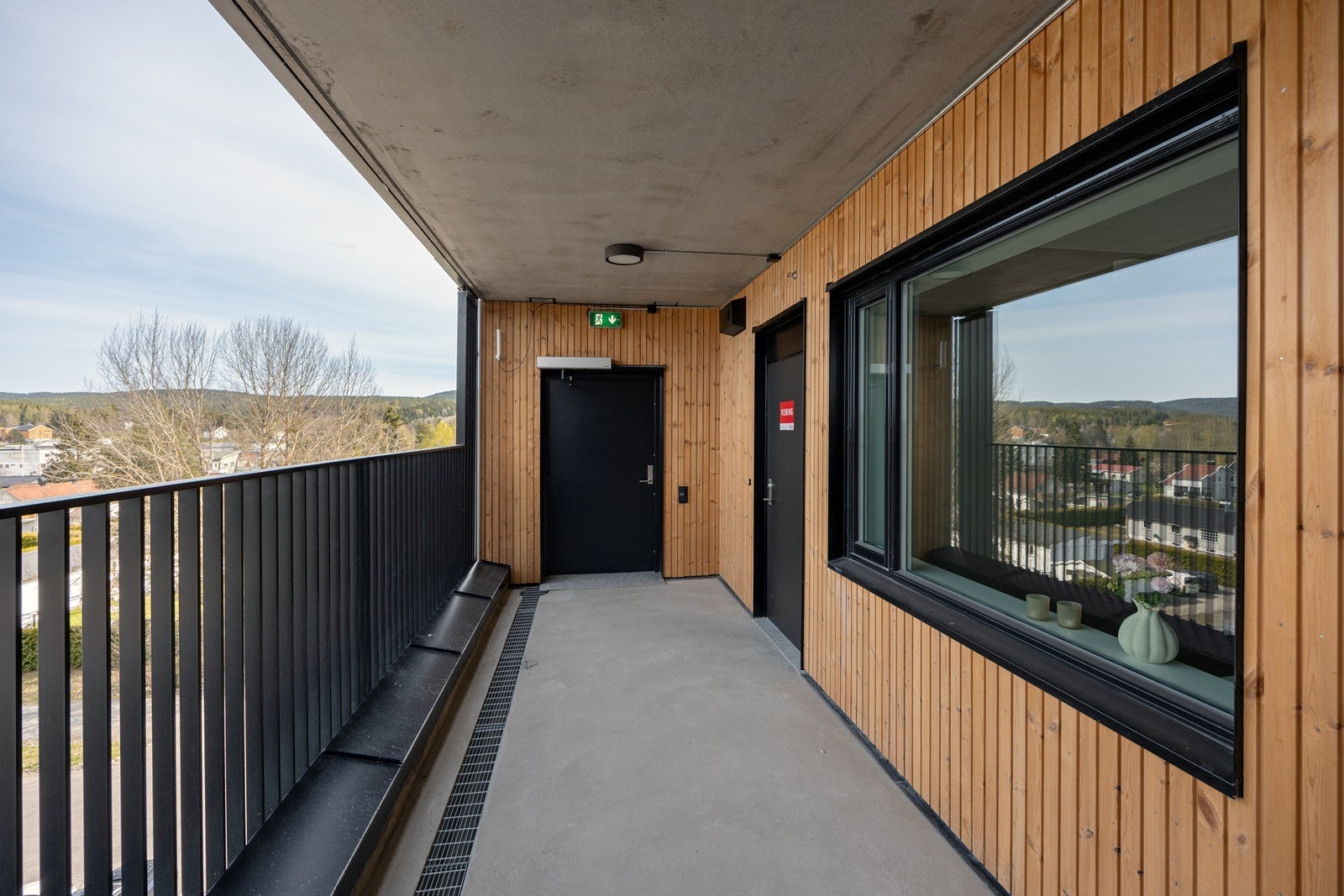 Det er heis opp til etasjeplan Galleribilde