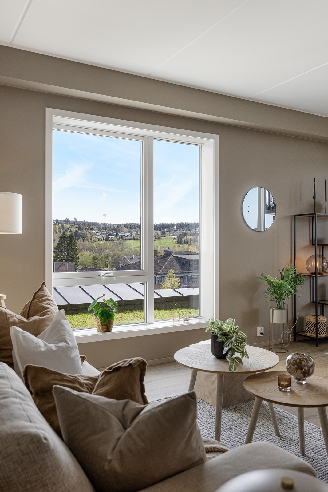 Utsikt fra stuen Galleribilde