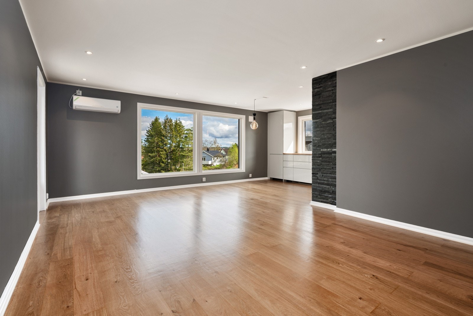 Det er montert varmepumpe. Galleribilde