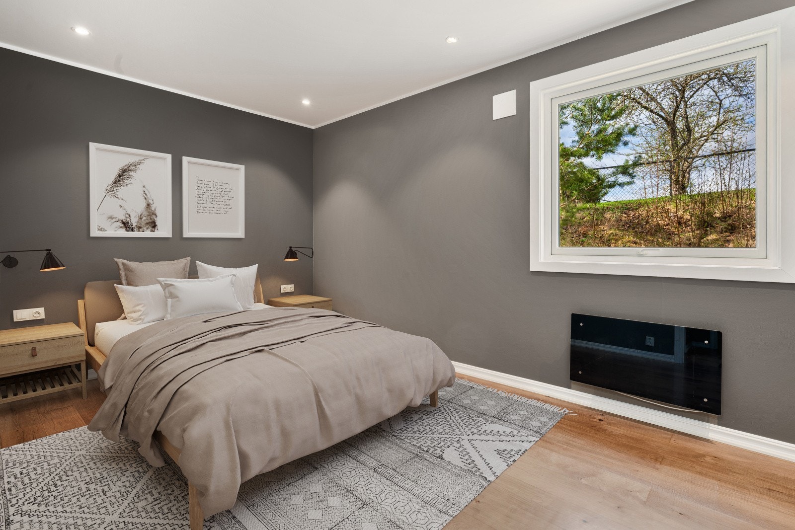 I boligens hovedetasje har man tre soverom av god størrelse. Galleribilde