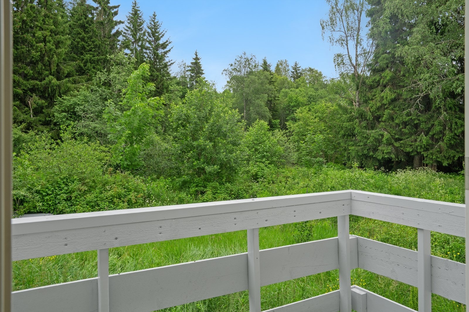 Balkong mot Vrangselva. Galleribilde