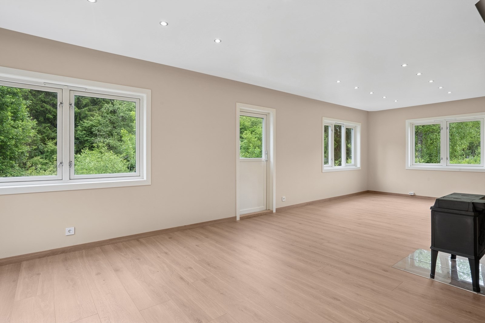 Fra stuen er det også adkomst ut. Galleribilde