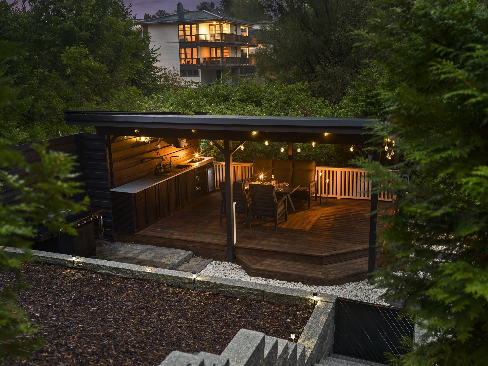 Terrasse Galleribilde