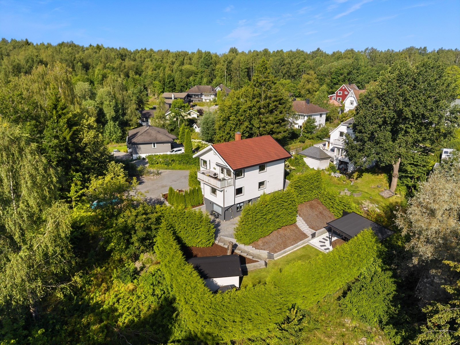 Dronefoto Galleribilde