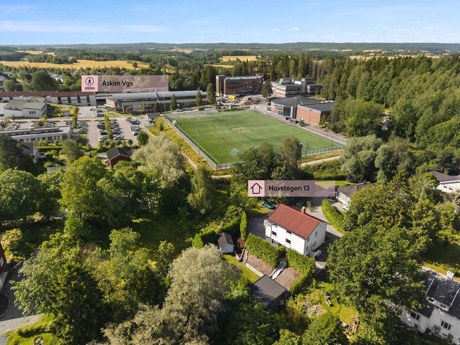 Dronefoto Galleribilde