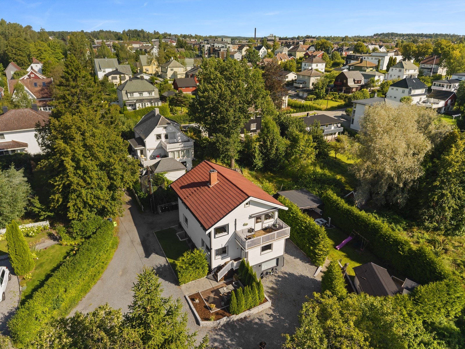 Dronefoto Galleribilde