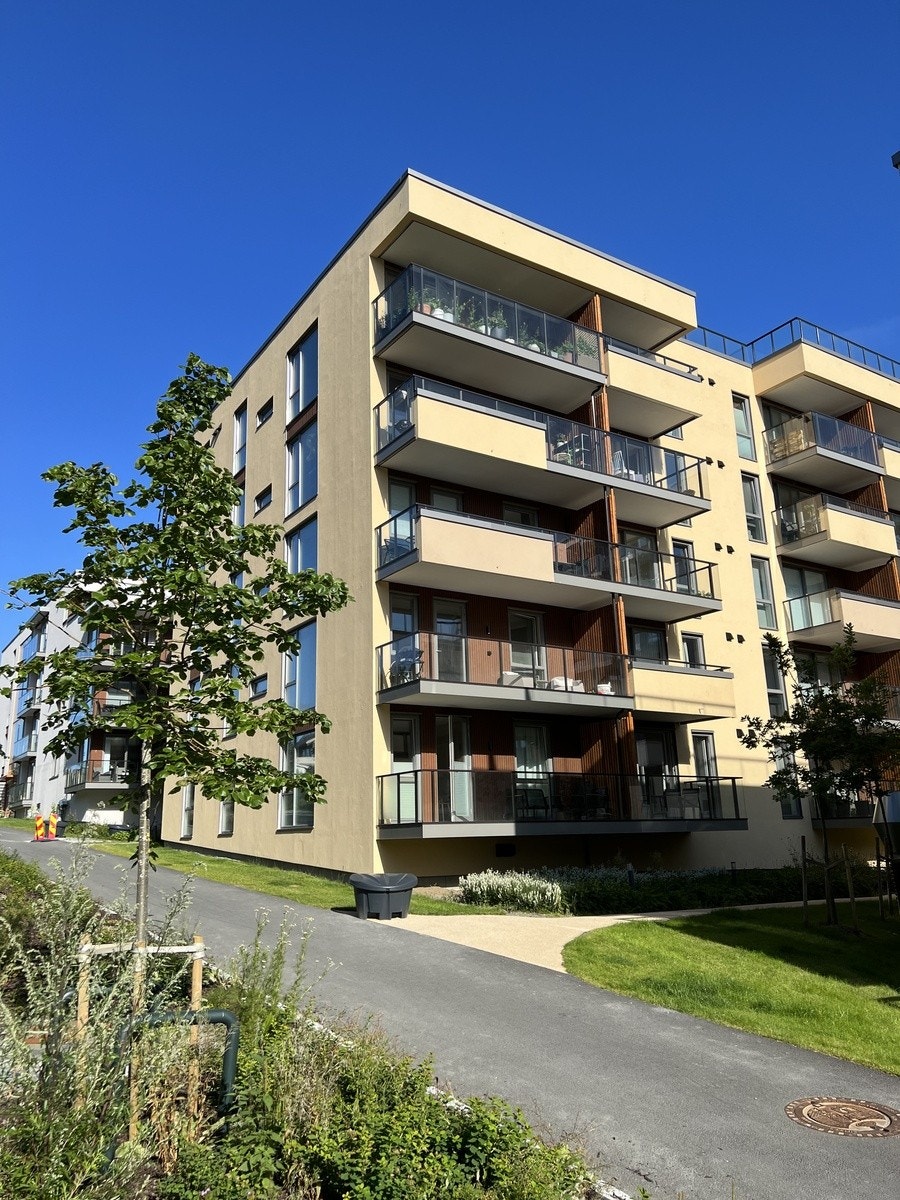 Leiligheten ligger i 3. etasje til venstre Galleribilde