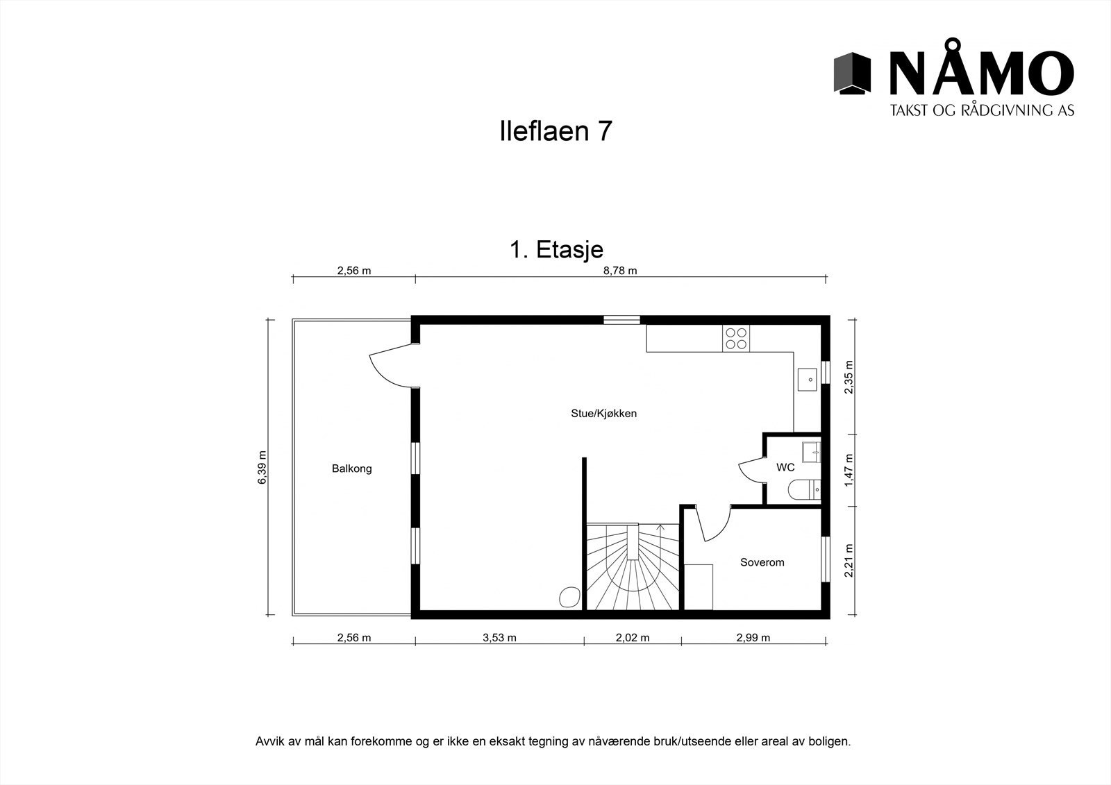 Plantegning 1. etasje. Galleribilde