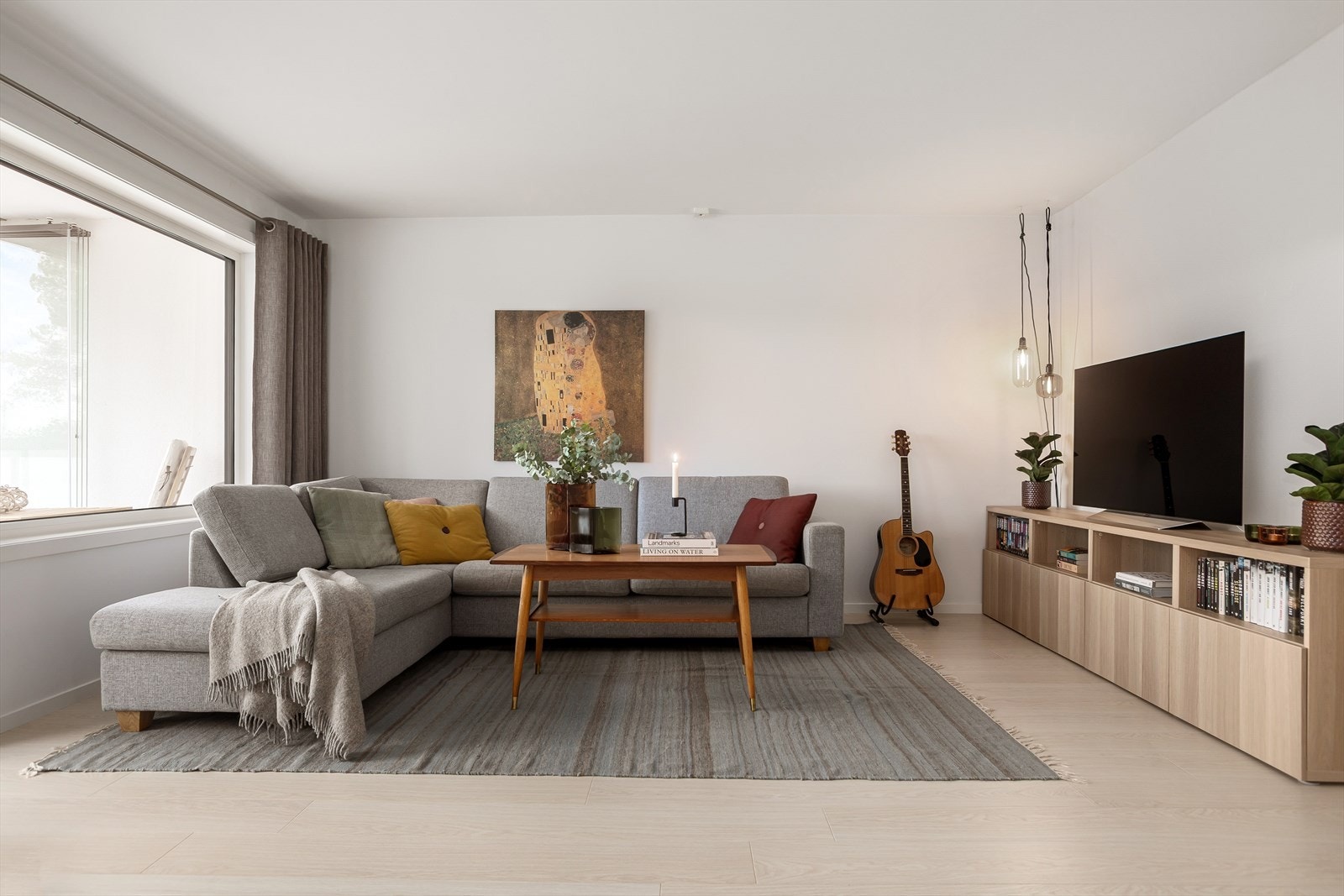 Dette er en oppusset og delikat hjørneleilighet med god intern beliggenhet Galleribilde