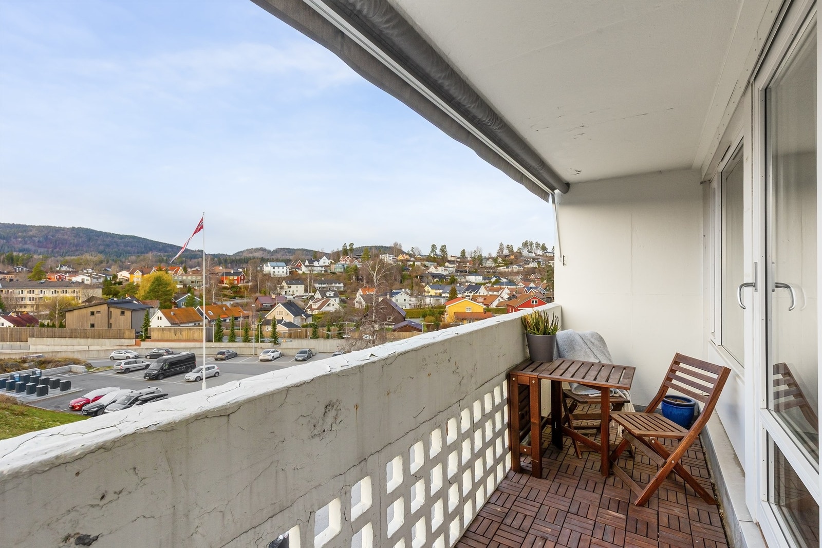 Leiligheten har 2 balkonger Galleribilde