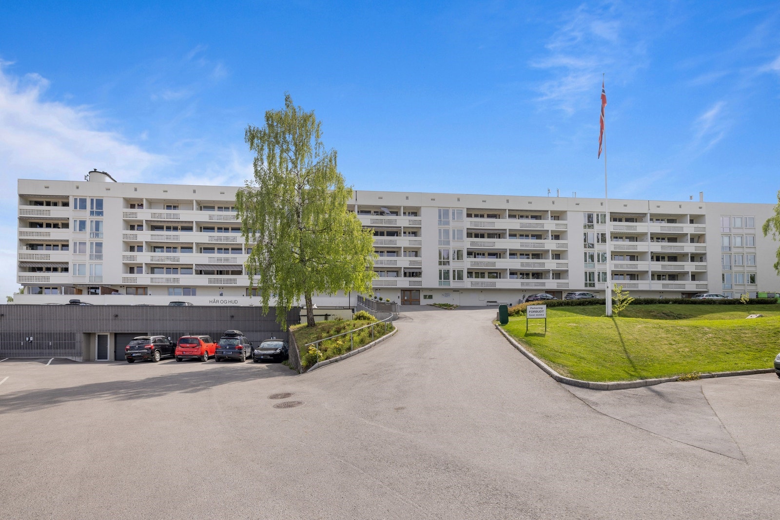 En flott 3-roms andelsleilighet beliggende i rolige og barnevennlige omgivelser på Haslum Galleribilde