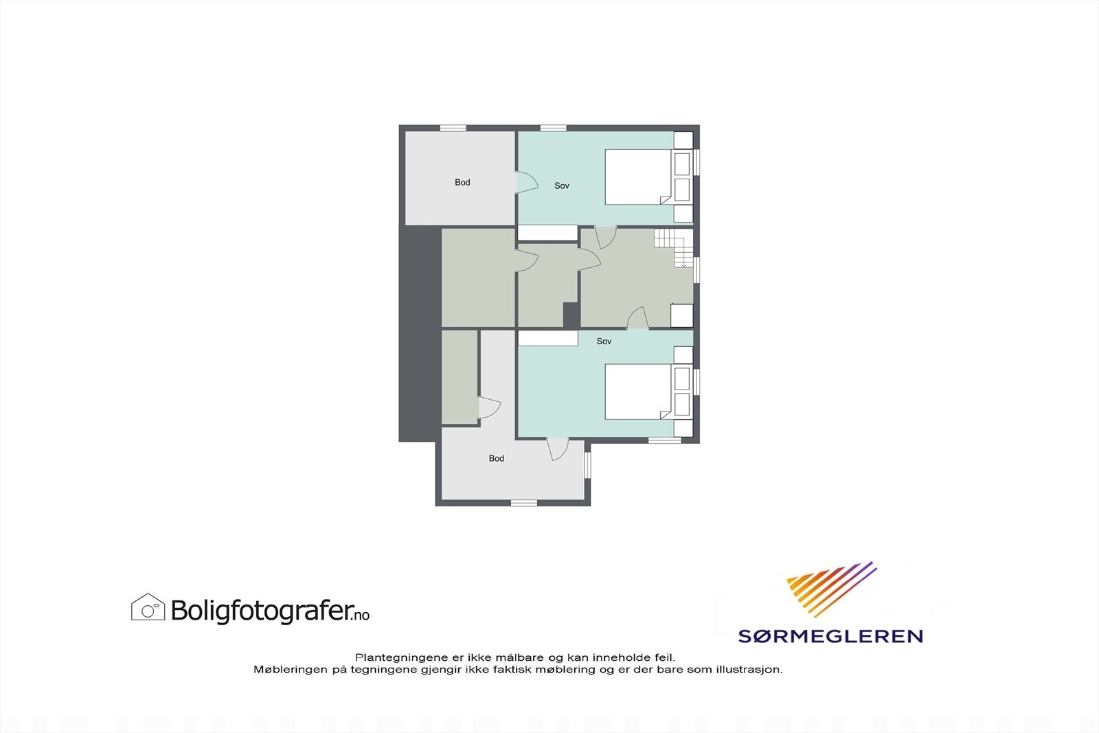 Plantegning 2. etg. Galleribilde