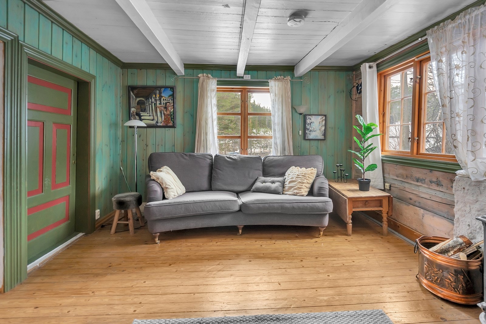 Andre del av stue i 1. etg. Galleribilde