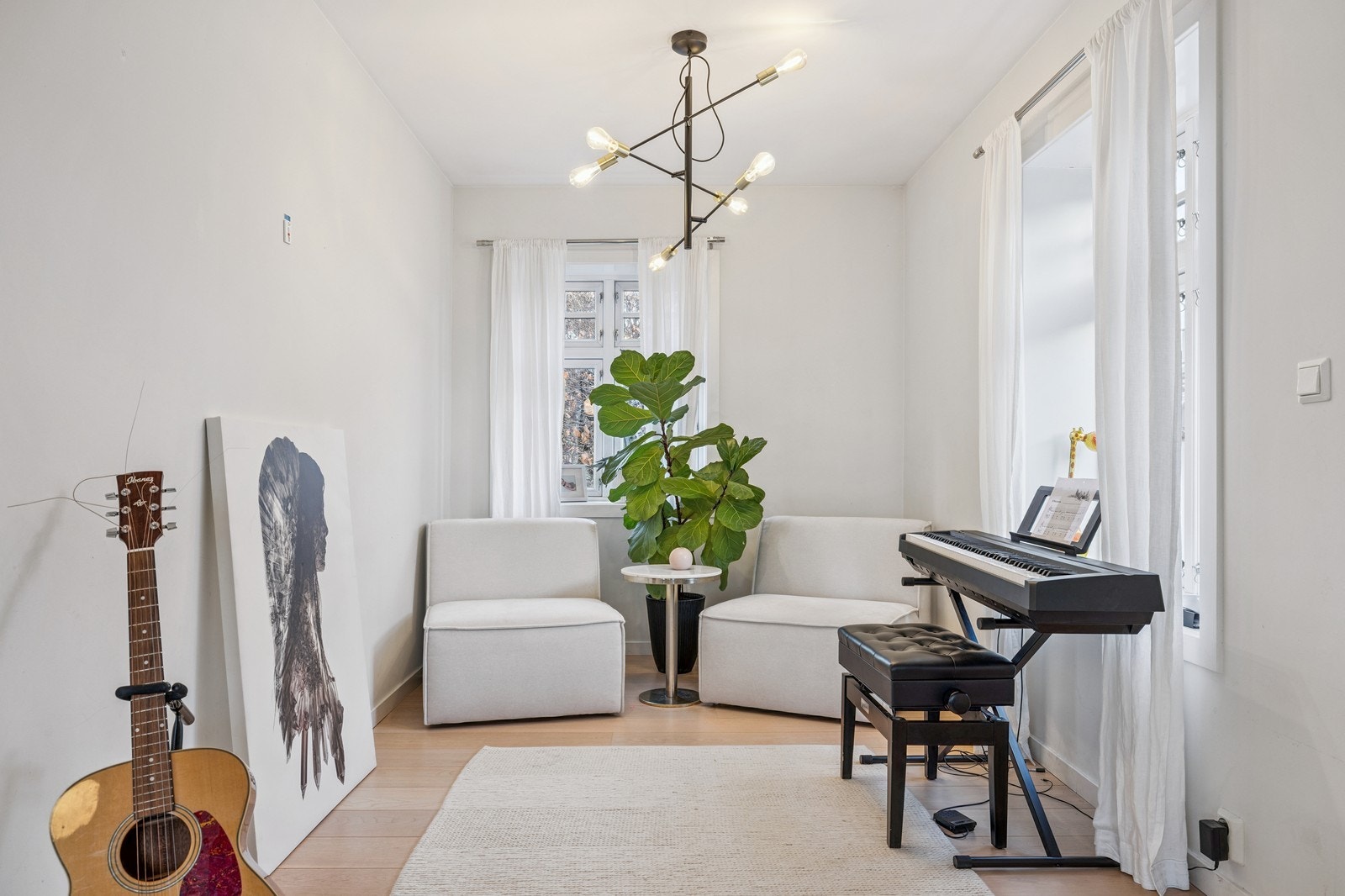 Og inkluderer TV-/internett, parkering og vann- og avløpsutgifter. Galleribilde