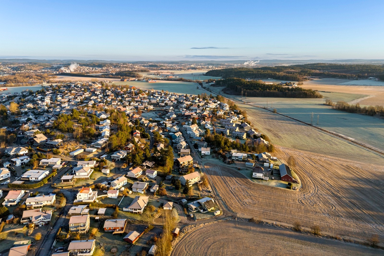 Dronefoto Galleribilde