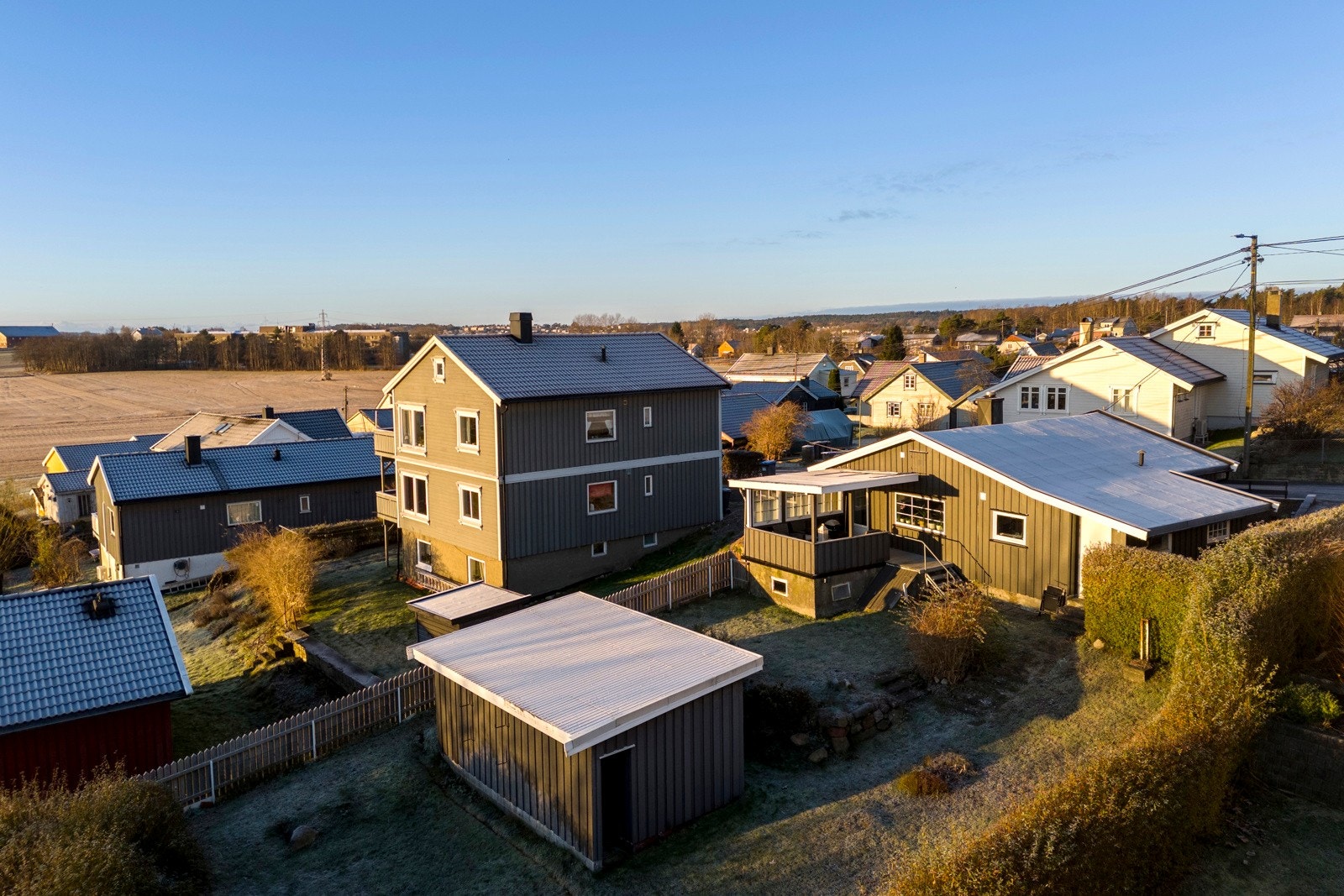 Dronefoto Galleribilde