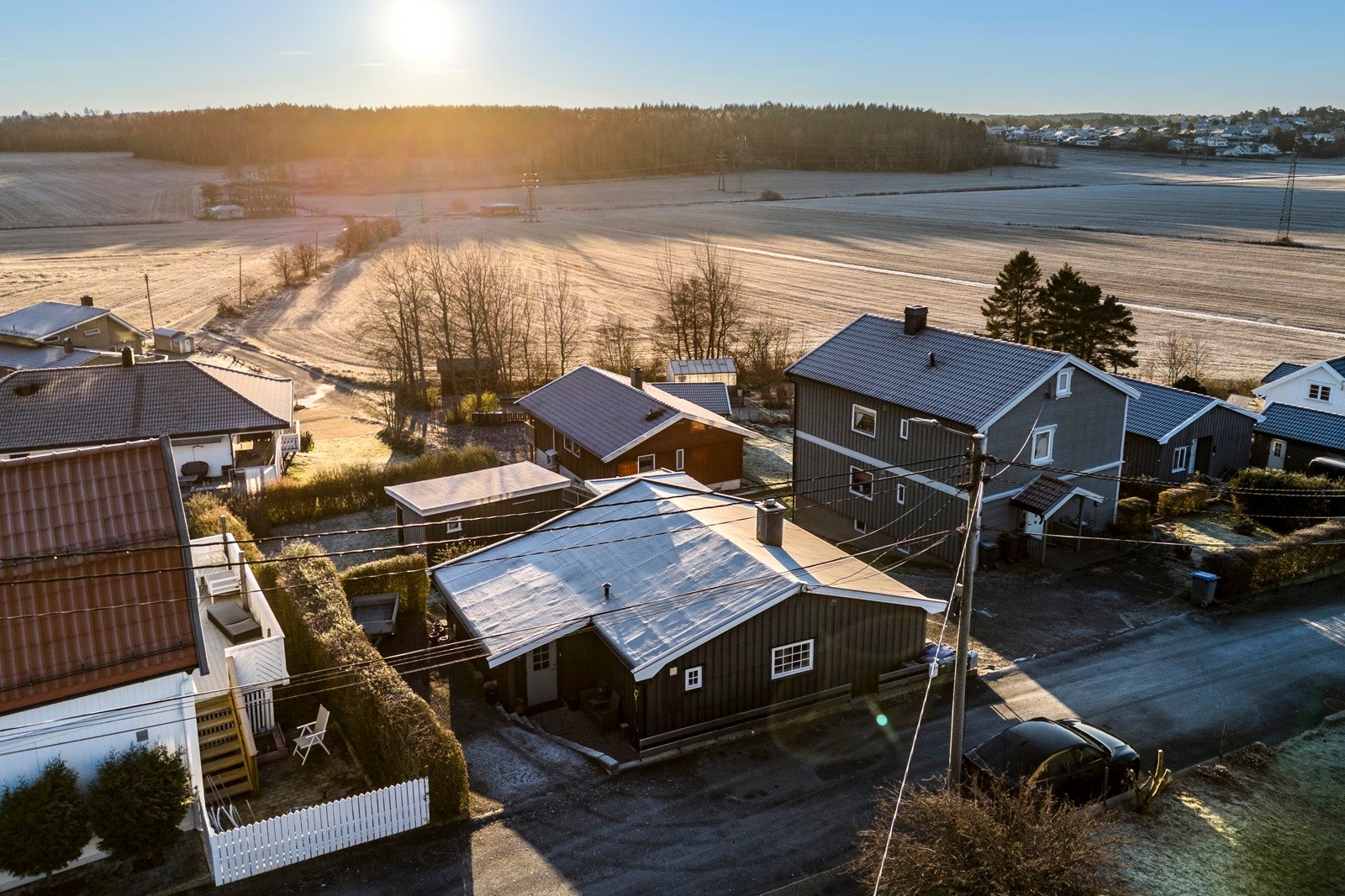 Dronefoto Galleribilde