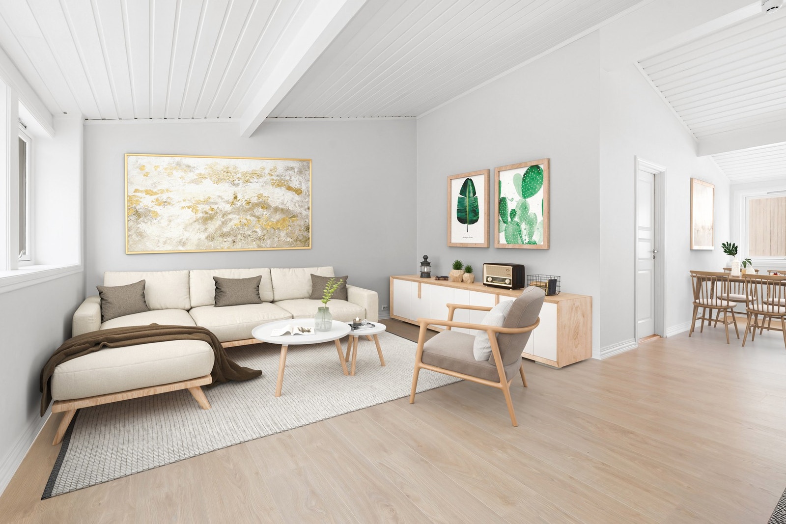 3D-møblering Galleribilde