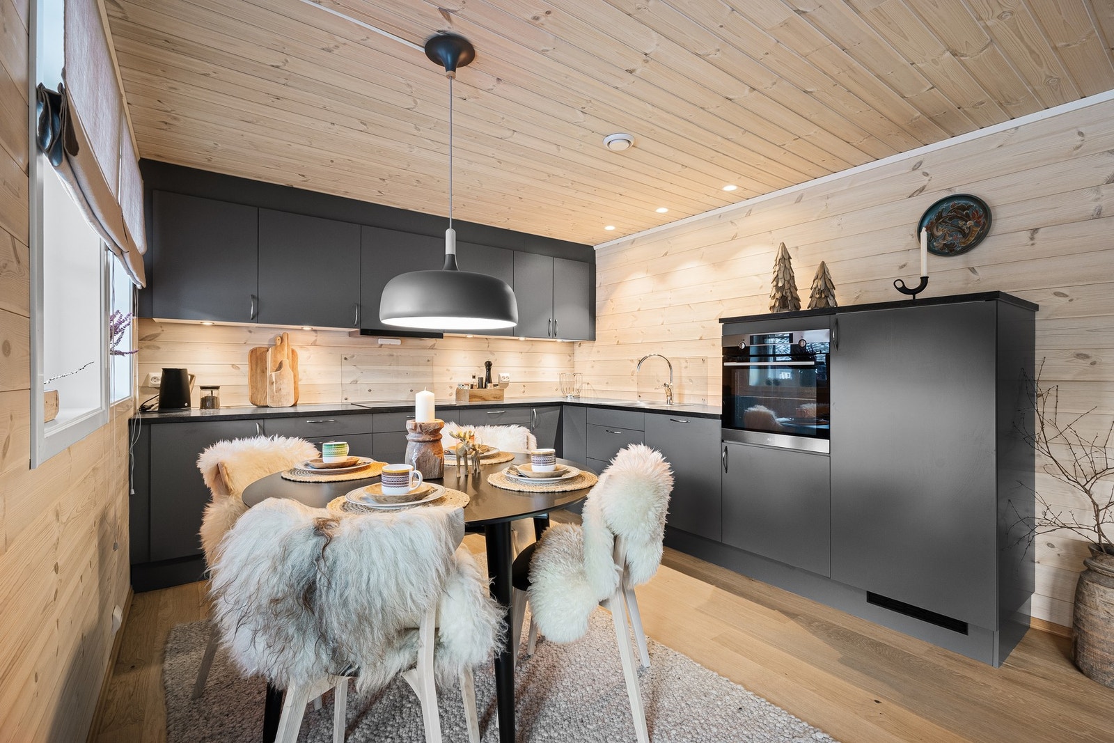 Kjøkken fra Aubo. Galleribilde