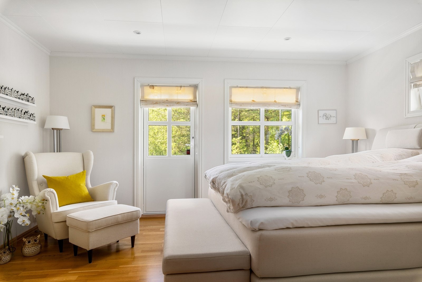 Hovedsoverom med luftebalkong Galleribilde