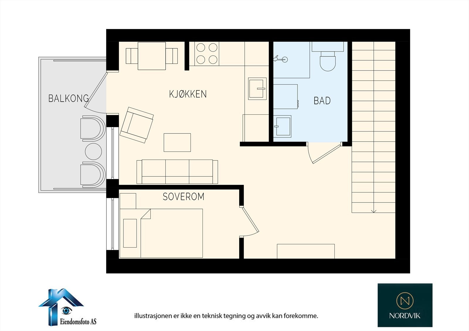 Presentasjon av etasjeplan Galleribilde