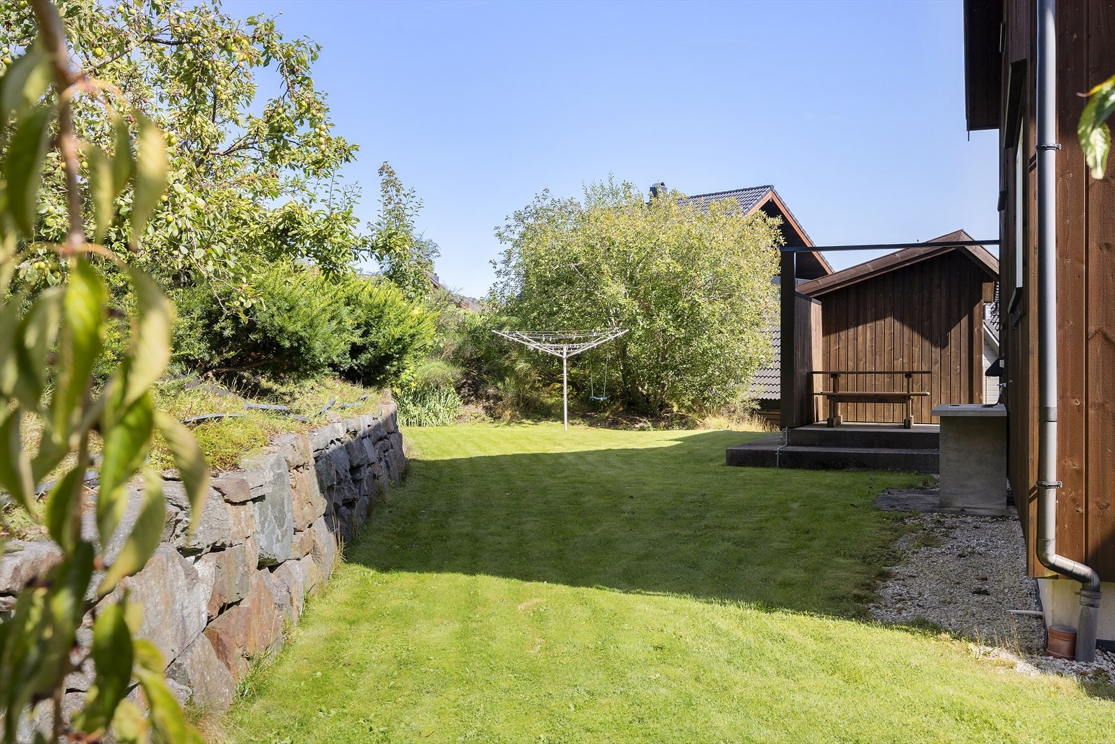 Usjenert hage. Galleribilde