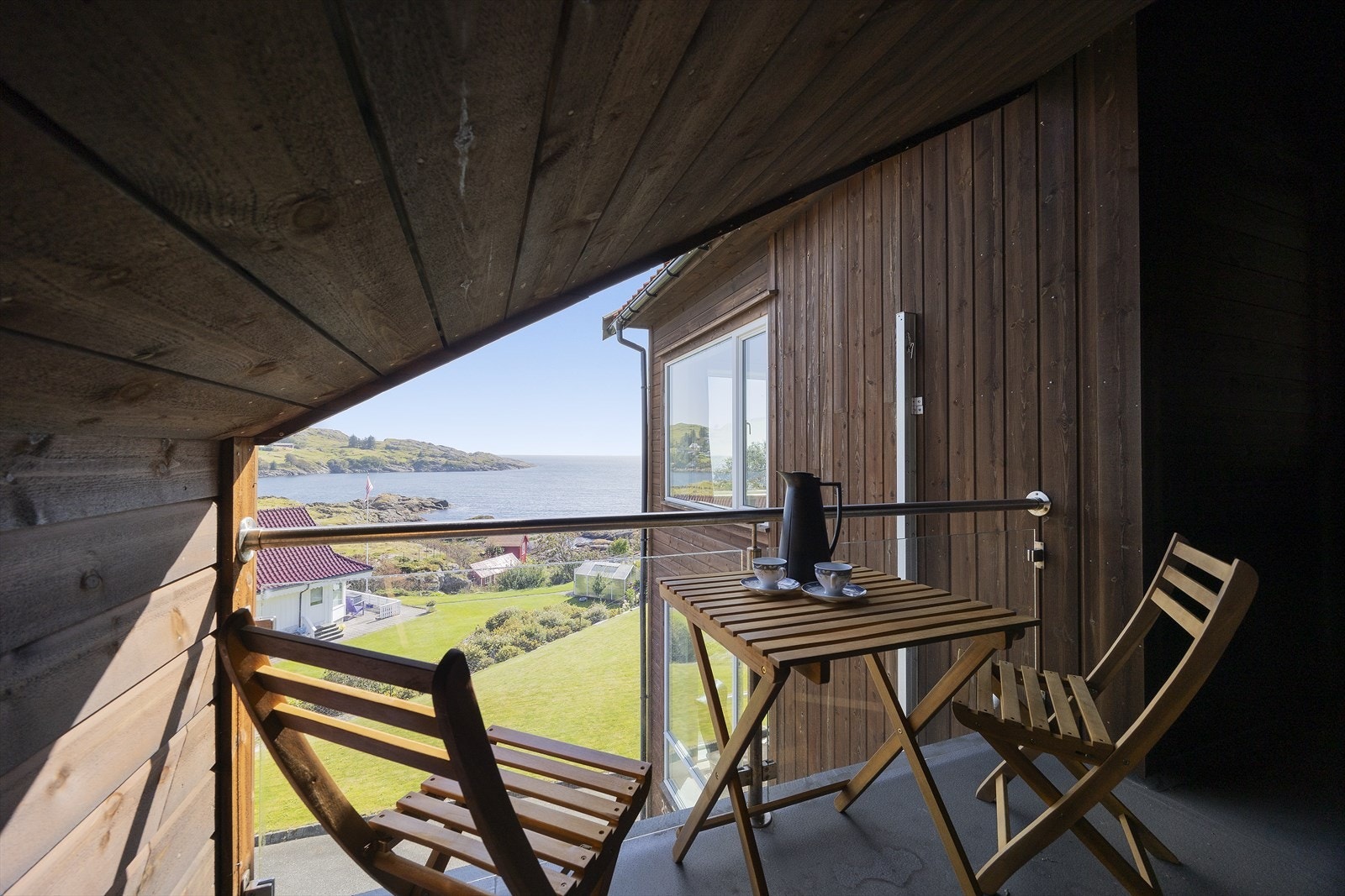 Fin balkong. Galleribilde