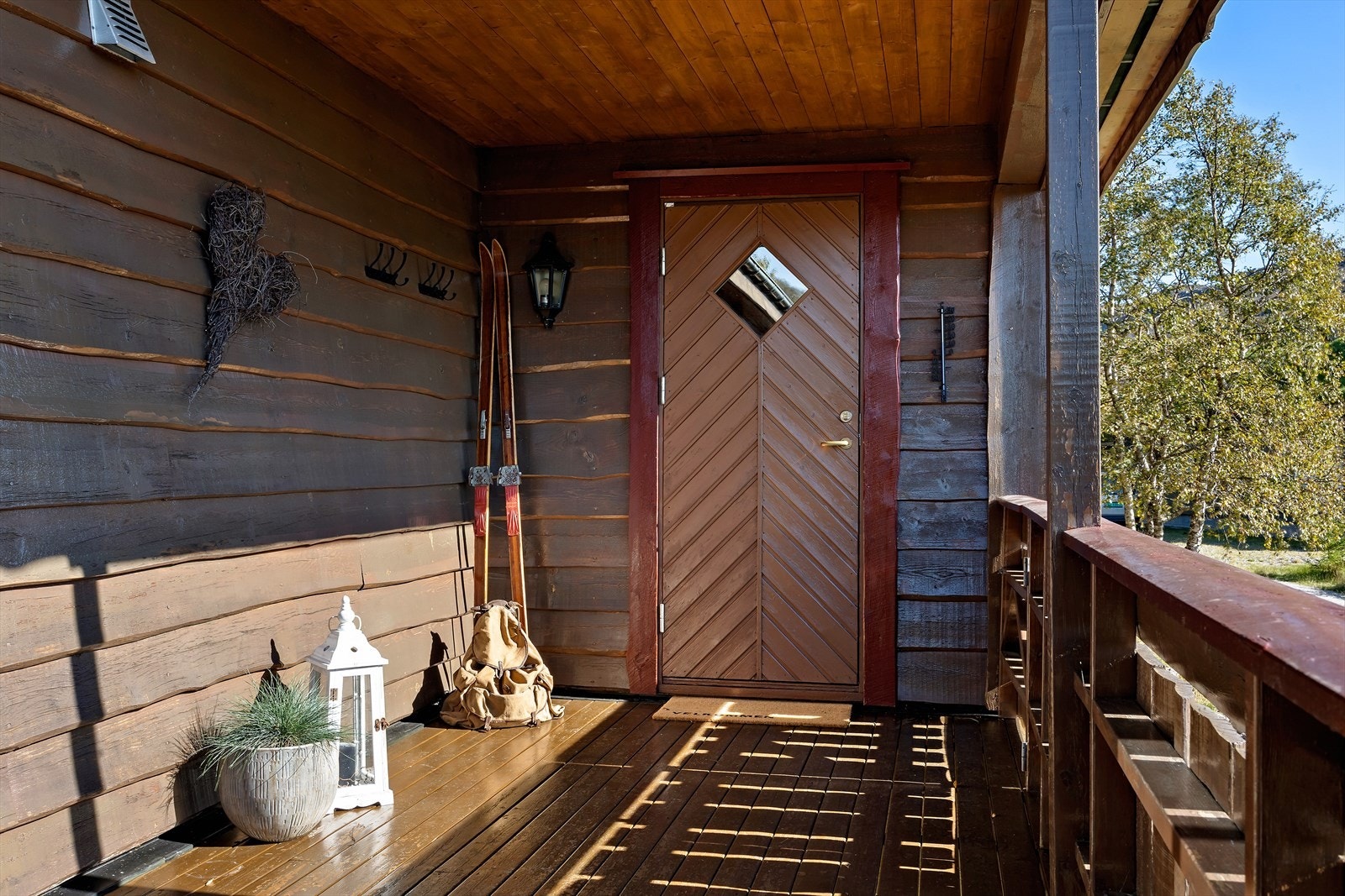 Koselig inngangsparti. Galleribilde