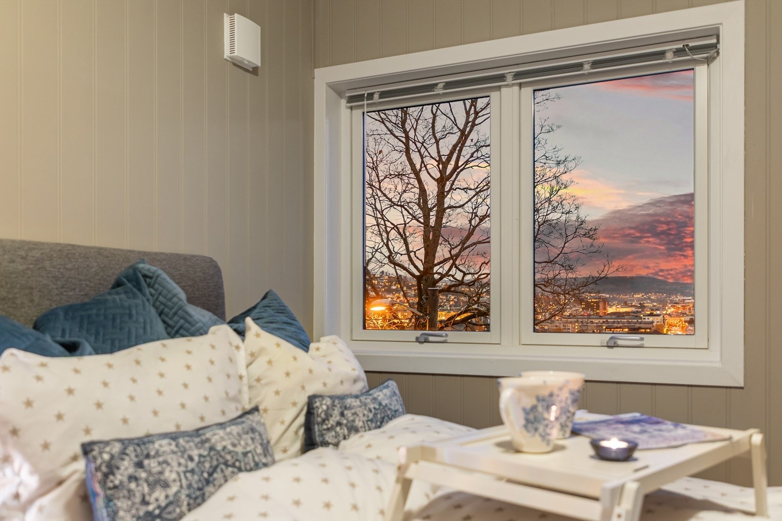 Utsikten er like fin morgen som kveld Galleribilde