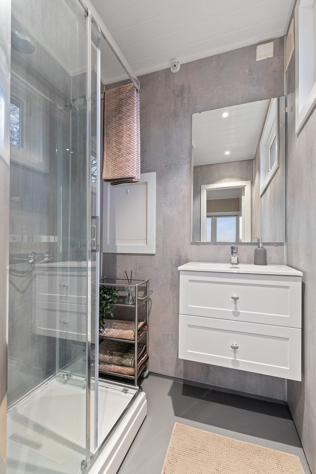 Badet har også opplegg for vaskemaskin Galleribilde