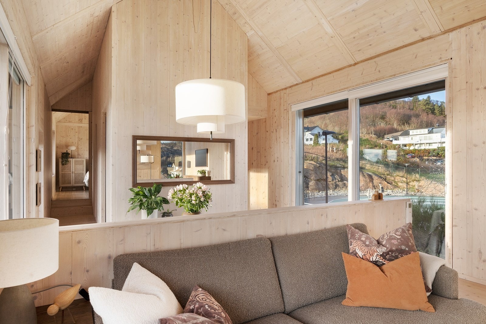 Koselig sofakrok. Galleribilde