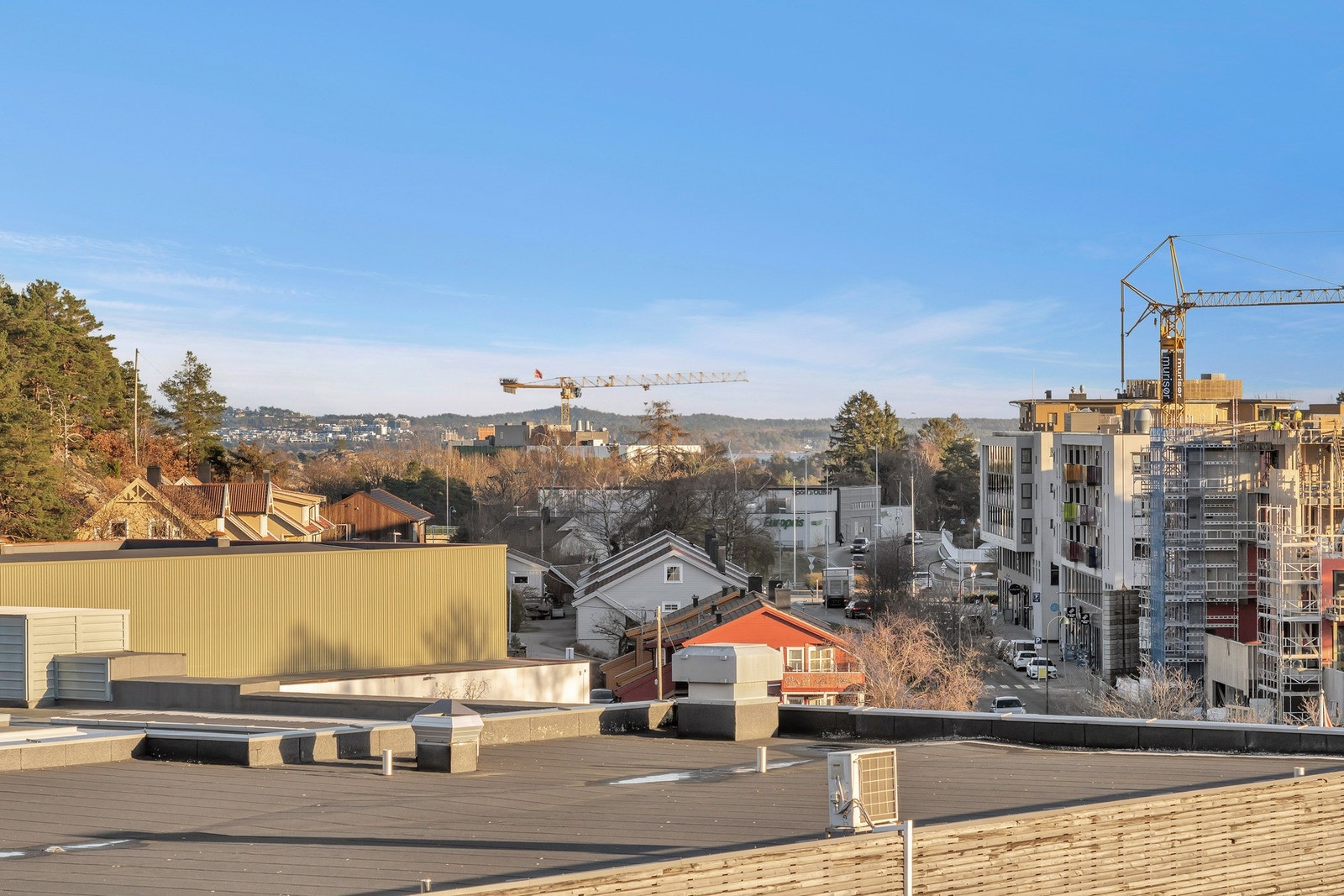 Balkong med utsyn Galleribilde