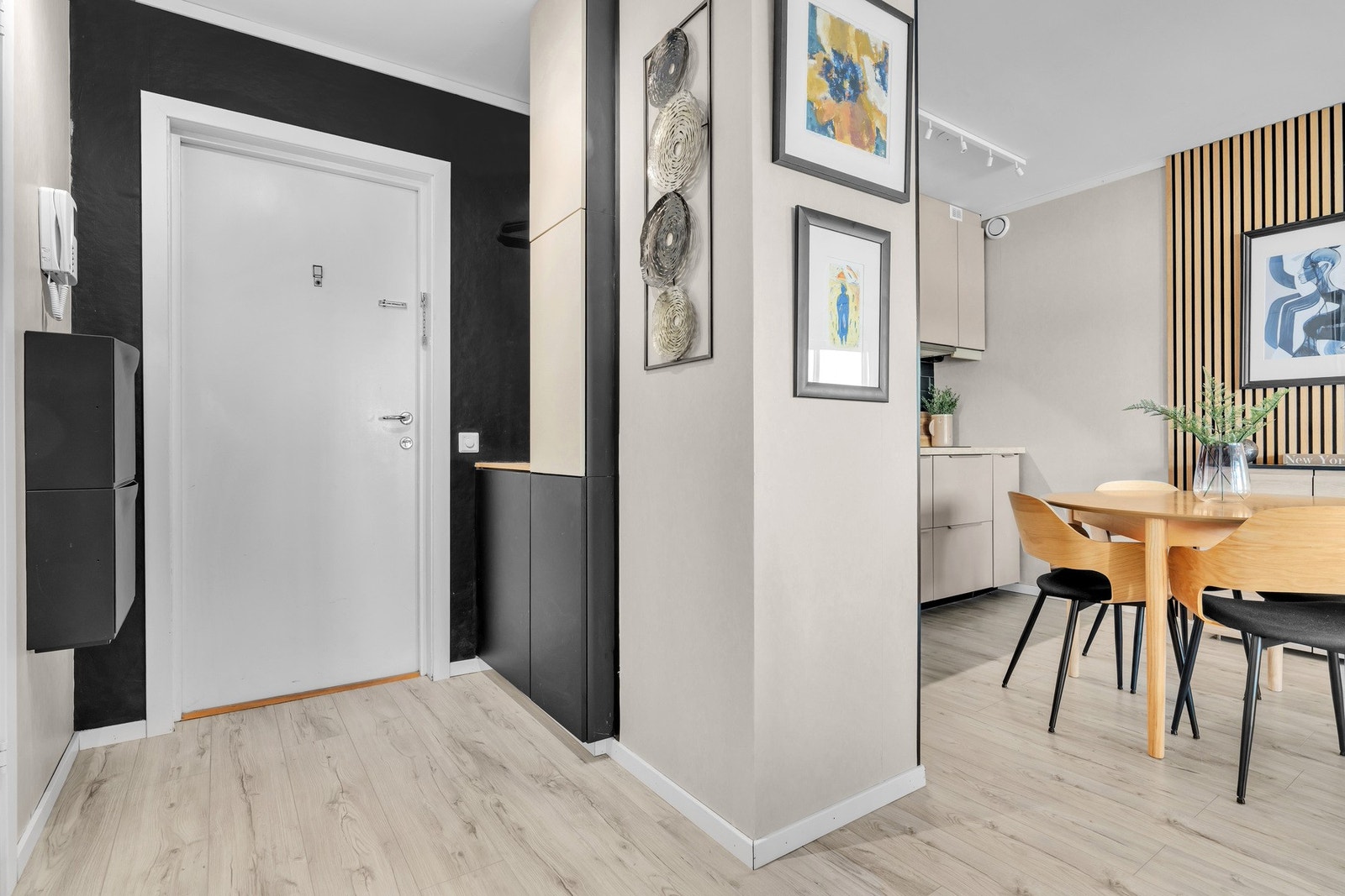 Entré, ryddig velkomst sone Galleribilde