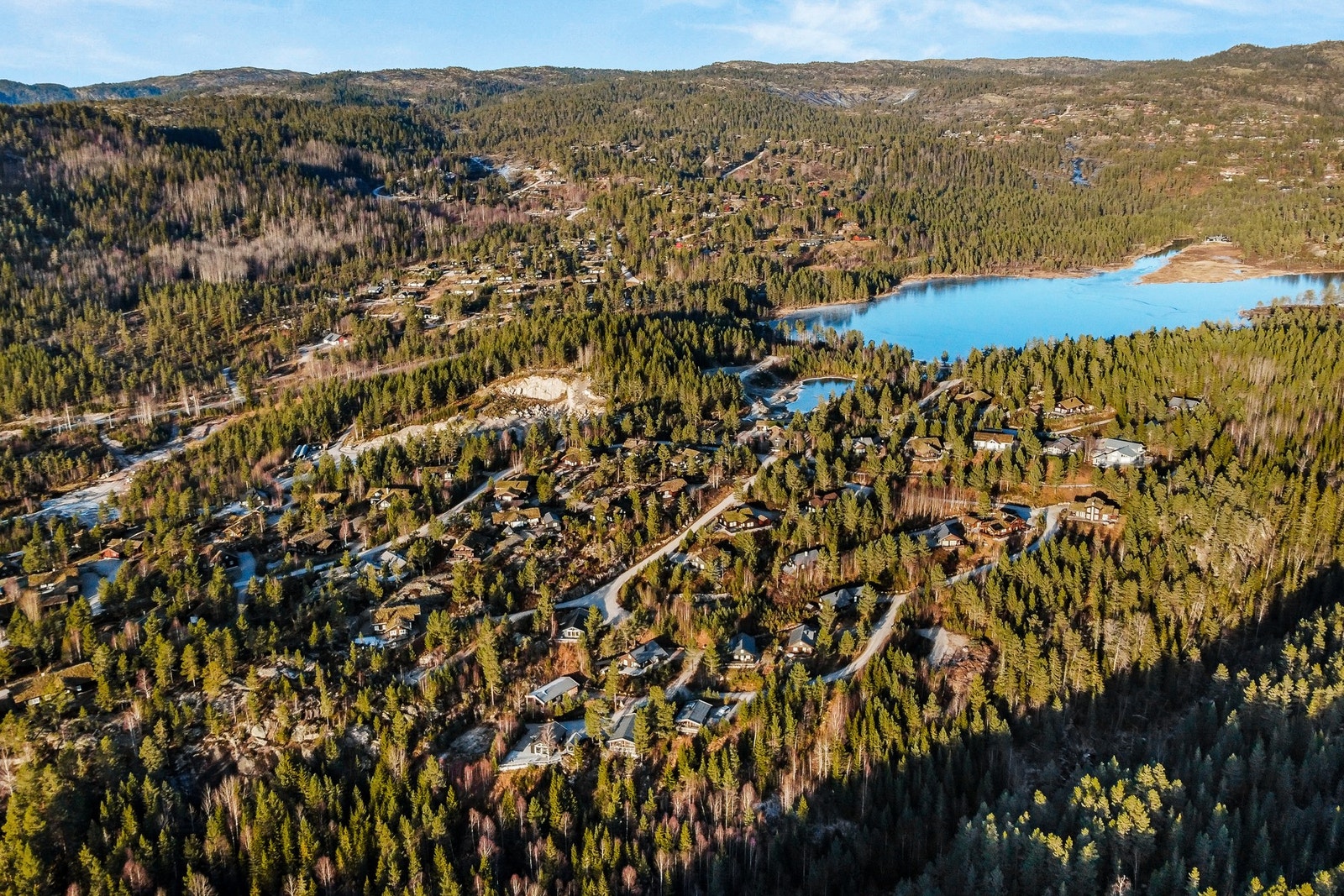 Gangavstand til Bjønntjønn. Galleribilde