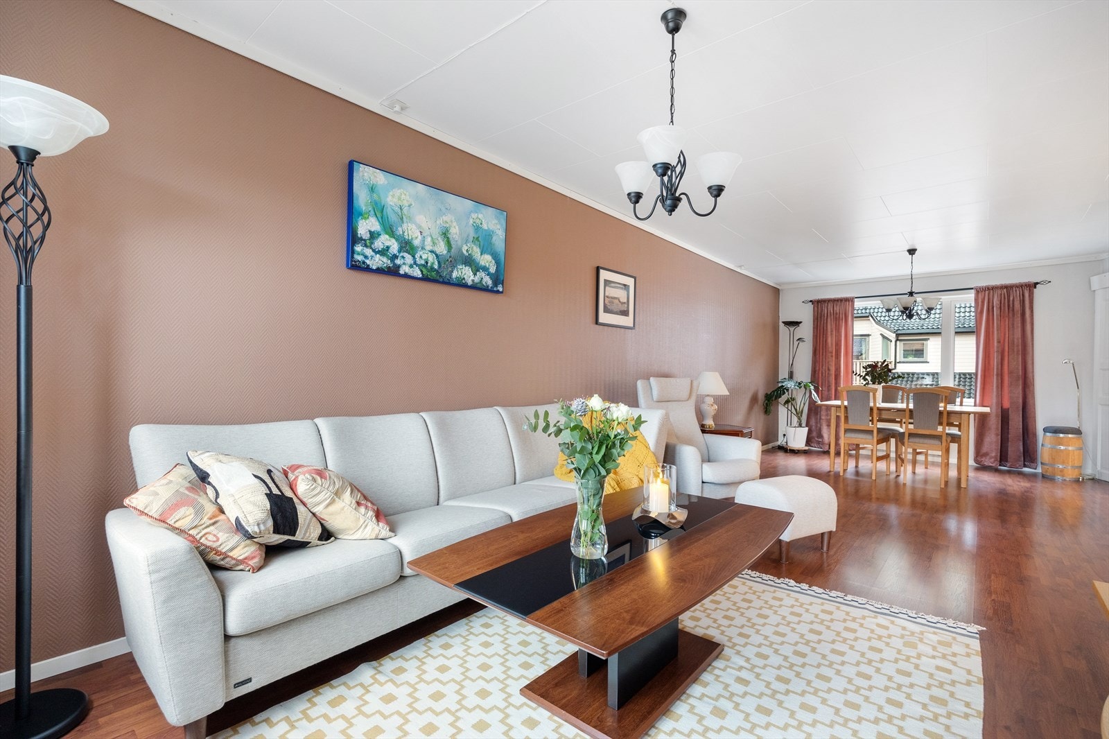 Stuen har fine kvaltieter. Galleribilde