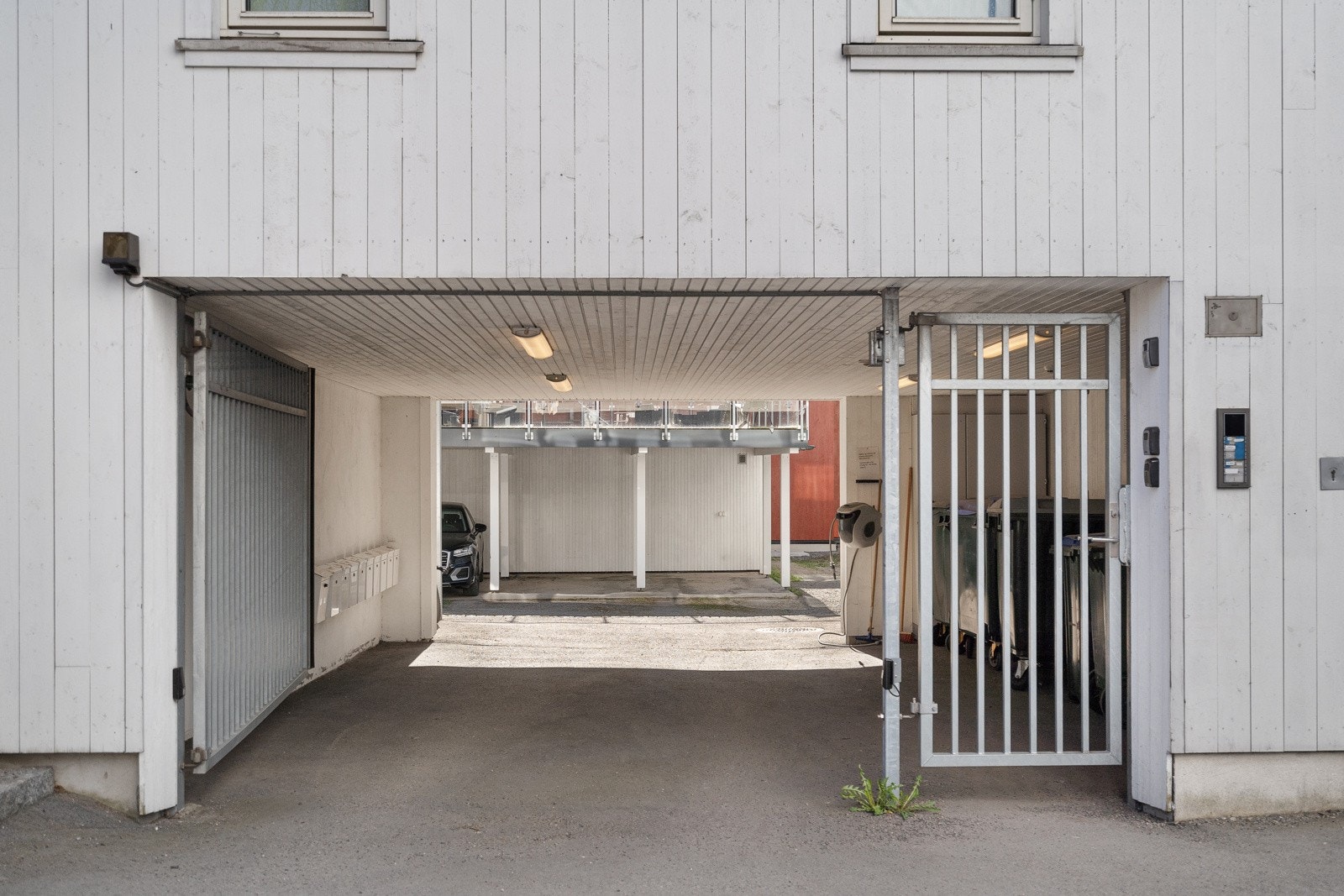 Elektrisk port Galleribilde